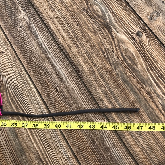 Converse Pink & Gray Triangle Tie Strap Bikini Top - Picture 8 of 9